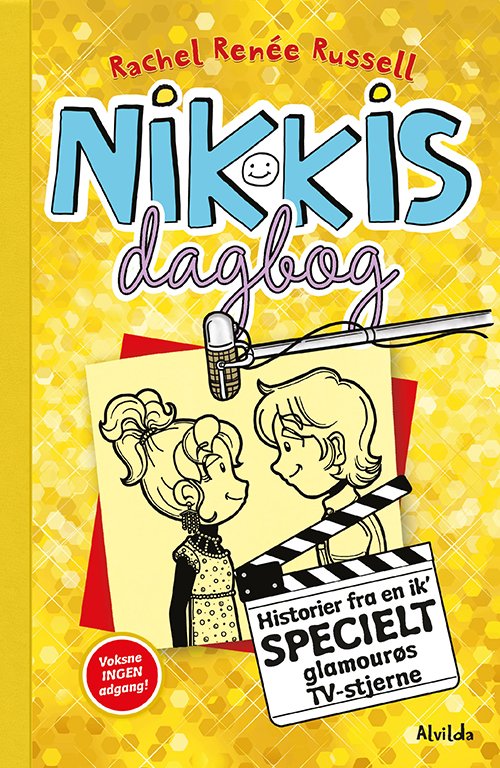 Cover for Rachel Renee Russell · Nikkis dagbog: Nikkis dagbog 7: Historier fra en ik’ specielt glamourøs TV-stjerne (Pocketbok) [1:a utgåva] (2018)