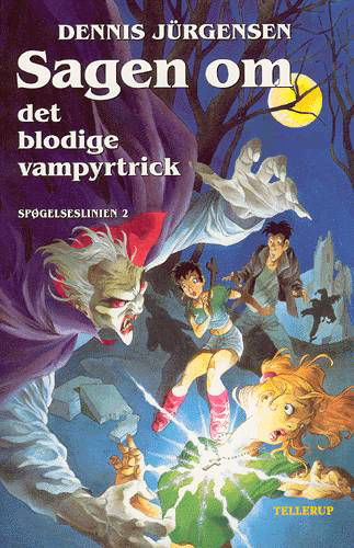 Cover for Dennis Jürgensen · Spøgelseslinien., 2: Sagen om det blodige vampyrtrick (Hæftet bog) [1. udgave] (2003)