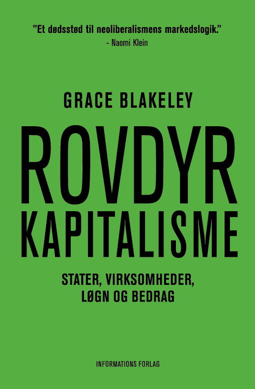 Grace Blakeley · Rovdyrkapitalisme (Sewn Spine Book) [1er édition] (2024)