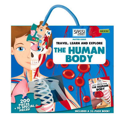 Travel, Learn and Explore. Human Body - Matteo Gaule - Juego de mesa - Sassi - 9788868601409 - 10 de septiembre de 2015