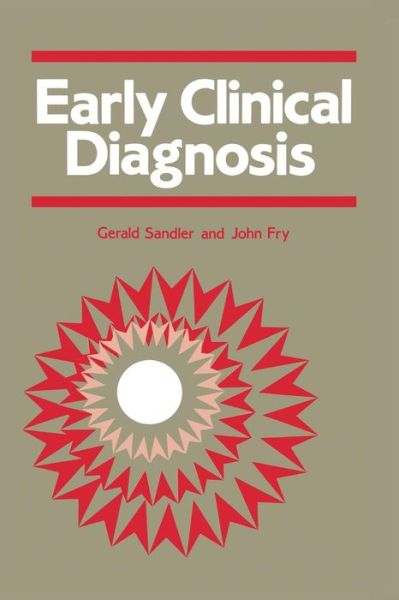 Cover for G. Sandler · Early Clinical Diagnosis (Paperback Book) [Softcover reprint of the original 1st ed. 1986 edition] (2011)