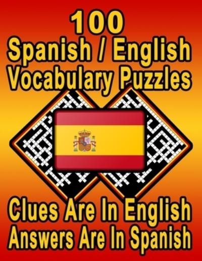 Cover for On Target Publishing · 100 Spanish / English Vocabulary Puzzles (Pocketbok) (2020)