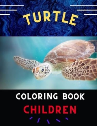 Cover for Abc Publishing House · Turtle coloring book children (Pocketbok) (2020)