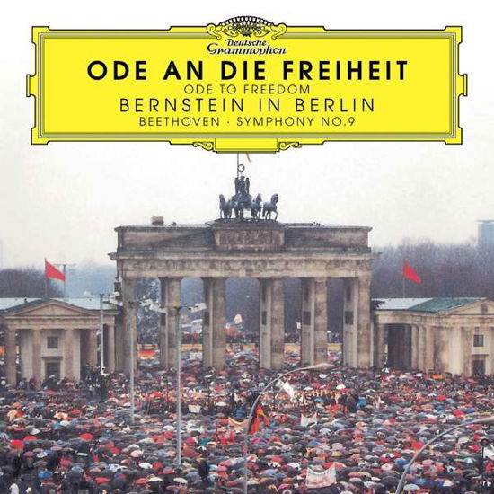 Cover for Leonard Bernstein · Ode an Die Freiheit / Ode to Freedom ‐beethoven: Symphony No. 9 in D Minor, Op. 125 (DVD/CD) (2019)
