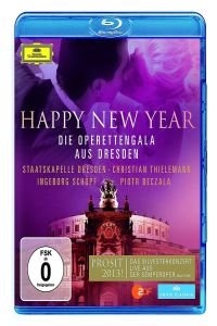 Happy New Year - Damrau / Beczala / Thielemann / Staatskapelle Dres - Film - CLASSICAL - 0044007349410 - 12. mars 2013