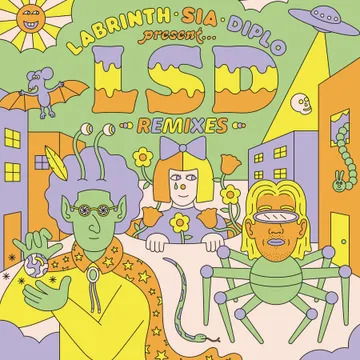 Cover for Lsd Feat. Sia, Diplo, And Labrinth · Labrinth, Sia &amp; Diplo Present... Lsd (LP) [Black Friday 2024 Purple Vinyl edition] (2024)