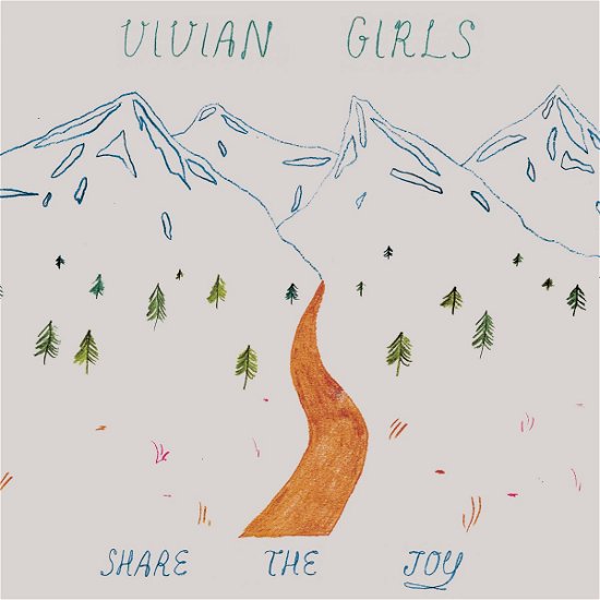 Cover for Vivian Girls · Share the Joy (LP) [180 gram edition] (2021)