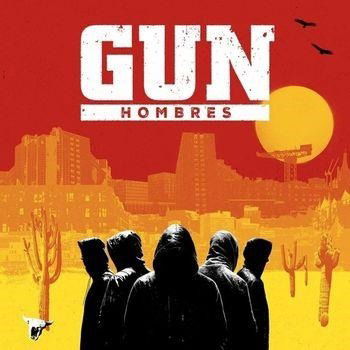 Cover for Gun · Hombres (White LP Vinyl) (LP) [White Vinyl edition] (2024)