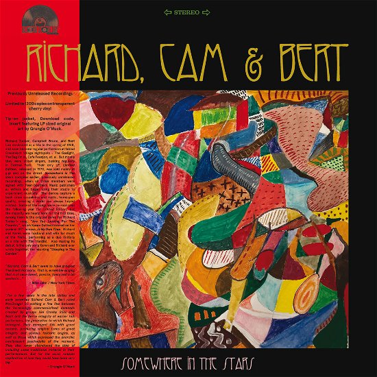 Cover for Richard, Cam &amp; Bert · Somewhere In The Stars (LP) [RSD 2024 edition] (2024)