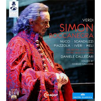 Cover for Verdi / Nucci / Scandiuzzi / Piazzola / Iveri · Simon Boccanegra (Blu-ray) (2013)