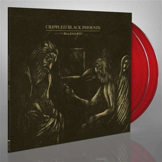 Cover for Crippled Black Phoenix · Ellengæst (Red Vinyl) (LP) [Limited edition] (2020)