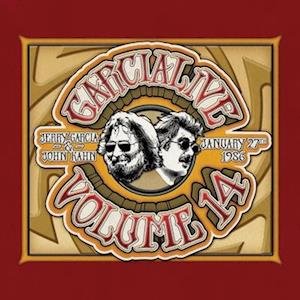 Cover for Garcia, Jerry &amp; John Kahn · Garcialive Vol. 14: January 27, 1986 The Ritz (LP) [Coloured edition] (2023)