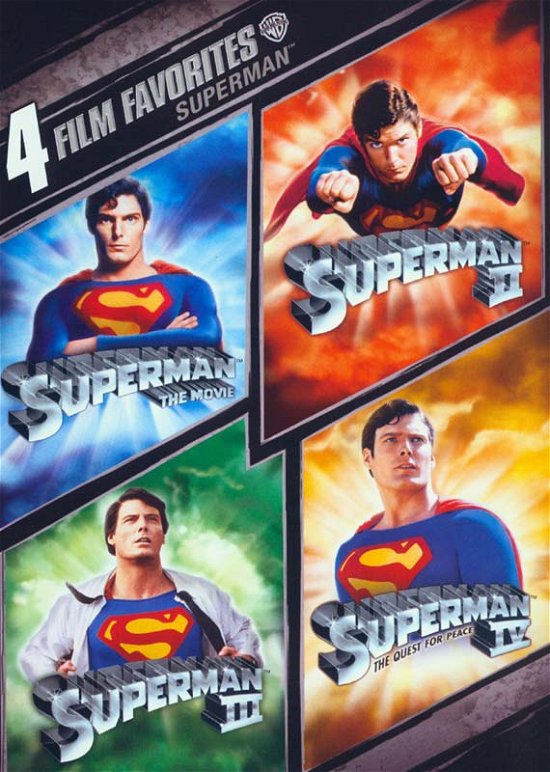 Cover for 4 Film Favorites: Superman (DVD) [Widescreen edition] (2008)