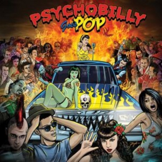 Cover for Various Artists · Psychobilly Goes Pop (LP) (2024)