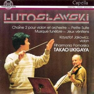 Chaine 2 - Lutoslawski - Musikk - THOR - 4003913120410 - 12. desember 1995