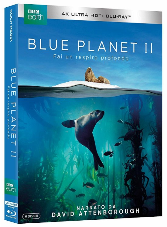 Cover for David Attenborough · Blue Planet II (3 Blu-ray 4k+3 Blu-ray) (Blu-ray) (2020)