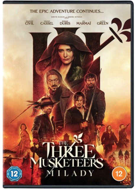 Cover for The Three Musketeers Milady · The Three Musketeers - Milady (DVD) (2024)