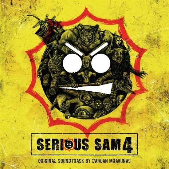 Cover for Damjan Mravunac · Serious Sam 4 - Original Soundtrack (Translucent Yellow Vinyl) (LP) (2022)