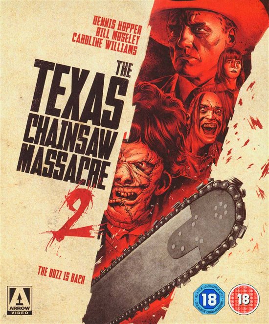 Cover for Tobe Hooper · The Texas Chainsaw Massacre 2 (Blu-ray) [Limited edition] (2013)