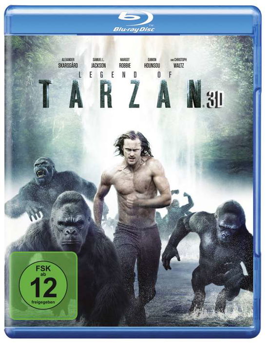 Legend of Tarzan-blu-ray 3D - Alexander Skarsgård,samuel L.jackson,margot... - Películas -  - 5051890302410 - 30 de noviembre de 2016