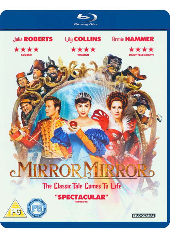 Cover for Mirror Mirror (Blu-Ray) (2012)