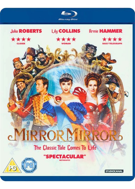 Cover for Mirror Mirror (Blu-ray) (2012)