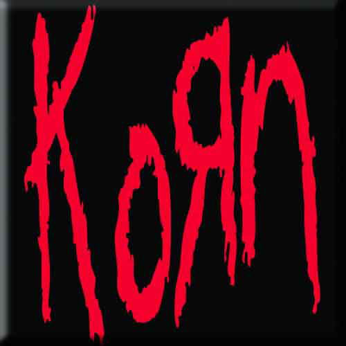 Korn Fridge Magnet: Logo - Korn - Fanituote - Unlicensed - 5055295389410 - keskiviikko 17. kesäkuuta 2015