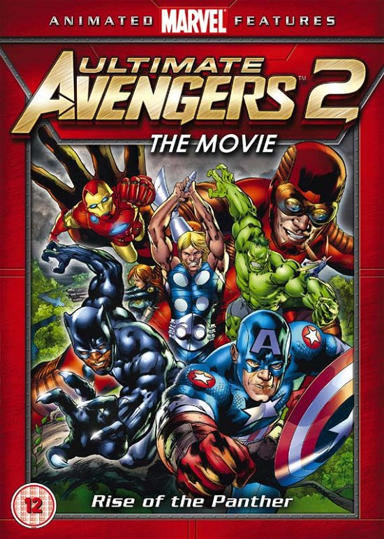 Cover for Ultimate Avengers 2 · Ultimate Avengers 2 - Rise Of The Panther (DVD) (2015)