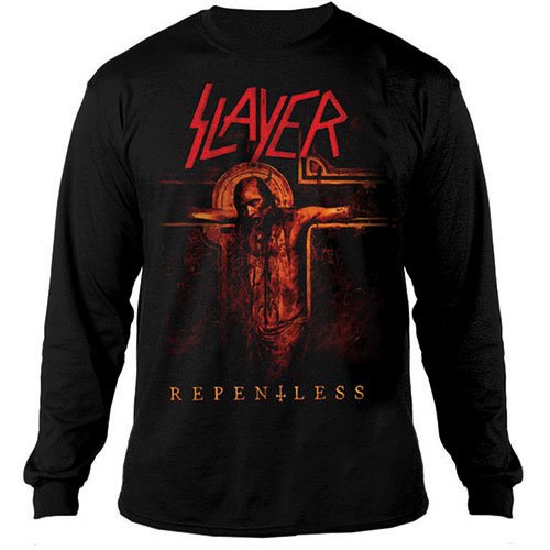 Slayer Unisex Sweatshirt: Repentless Crucifix - Slayer - Produtos - Global - Apparel - 5055979917410 - 