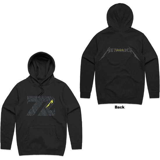 Cover for Metallica · Charred 72 (Hoodie) [size S] (2023)