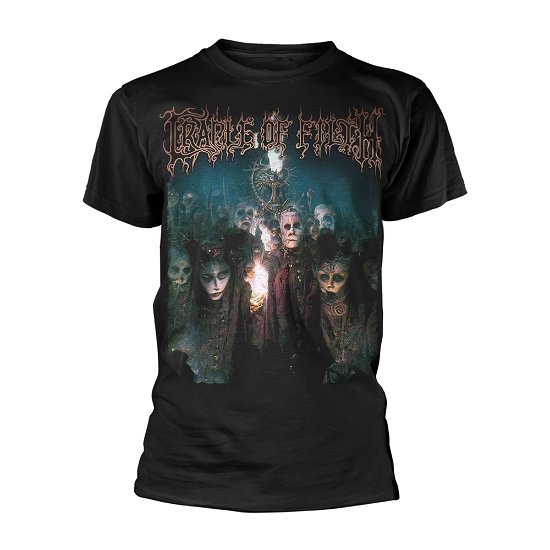 Cradle Of Filth Unisex T-Shirt: Trouble & Their Double Lives (Back Print) - Cradle Of Filth - Merchandise - PHD - 5056187762410 - 12. juli 2023