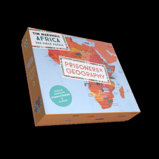 Prisoners of Geography Africa Map 500 Piece Jigsaw Puzzle (Paperback Book) (2024)