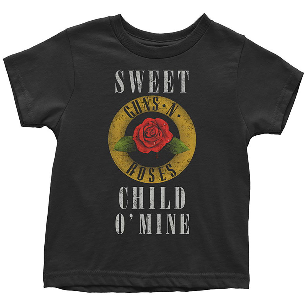 Guns N' Roses Kids Toddler T-Shirt: Sweet Child O' Mine (5 Years) Black -  Kids edition