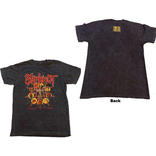 Slipknot Kids T-Shirt: Liberate (Wash Collection & Back Print) (11-12 Years) - Slipknot - Merchandise -  - 5056561078410 - 