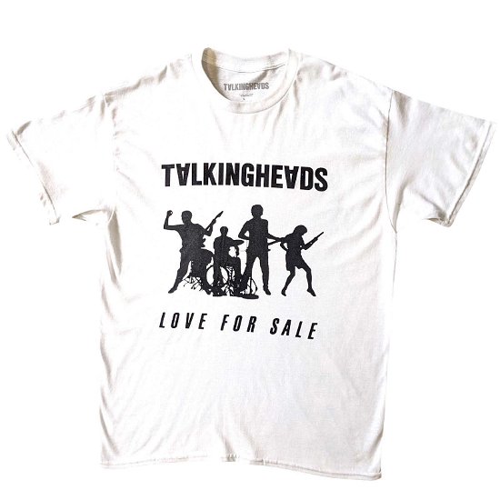 Talking Heads Unisex T-Shirt: Love For Sale - Talking Heads - Koopwaar -  - 5056561081410 - 