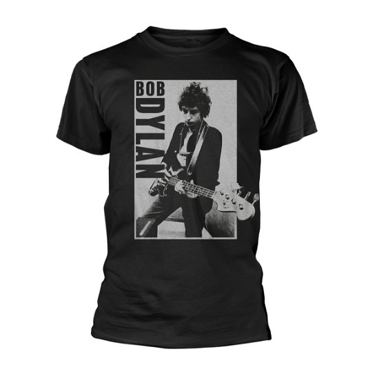 Guitar (T-Shirt Medium, Black) - Bob Dylan - Merchandise - PHM - 5056567104410 - October 7, 2022