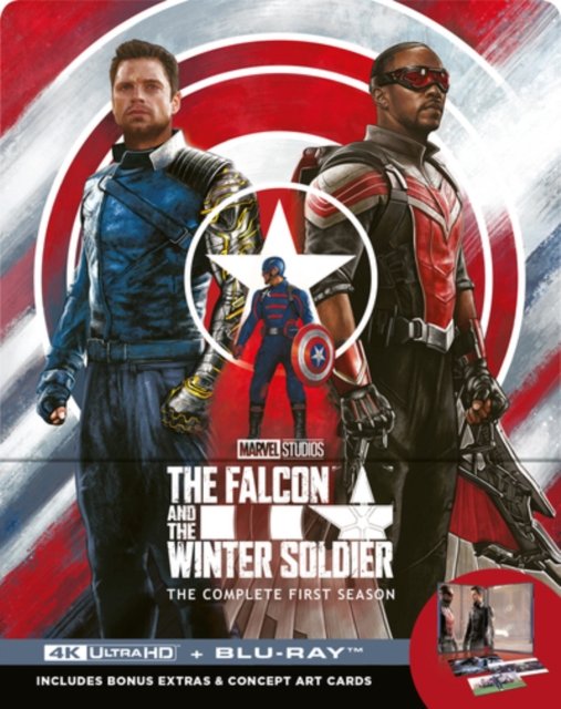 Marvel - The Falcon And The Winter Soldier Limited Edition Steelbook - Falcon  Winter Soldier Uhd BD Stlbk - Films - Walt Disney - 5056719200410 - 20 mei 2024