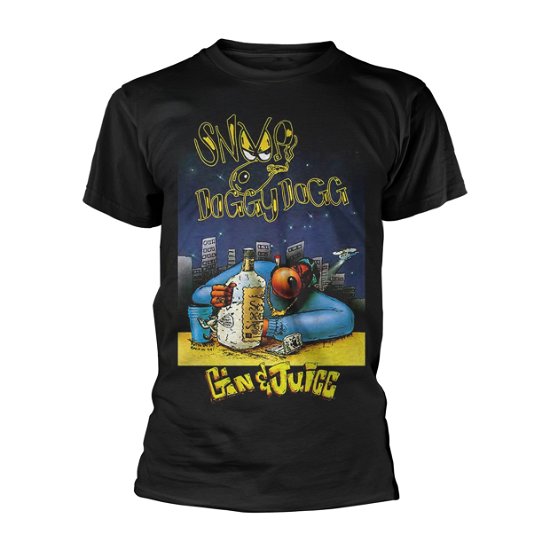 Cover for Snoop Doggy Dogg · Snoop Dogg: Gin And Juice (T-Shirt Unisex Tg. S) (N/A) [size S] [Black edition] (2017)