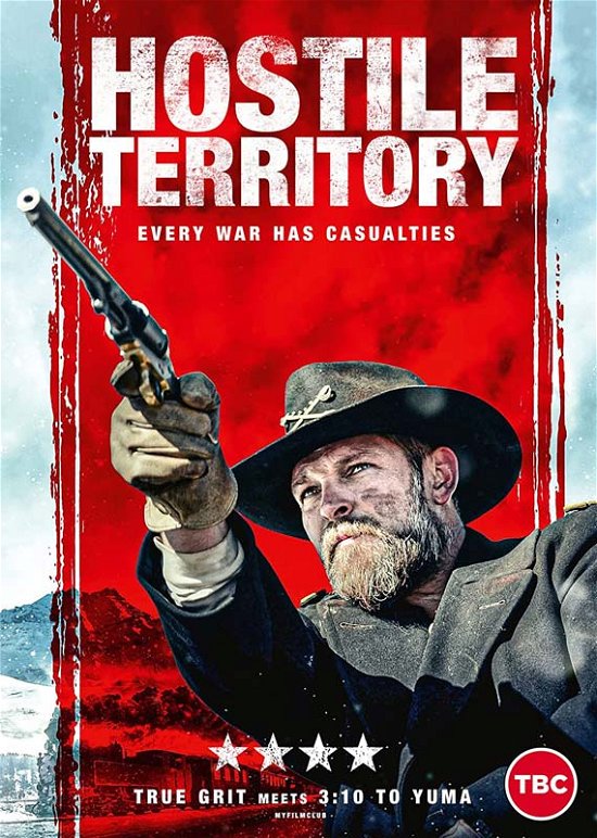 Cover for Hostile Territory (DVD) (2023)