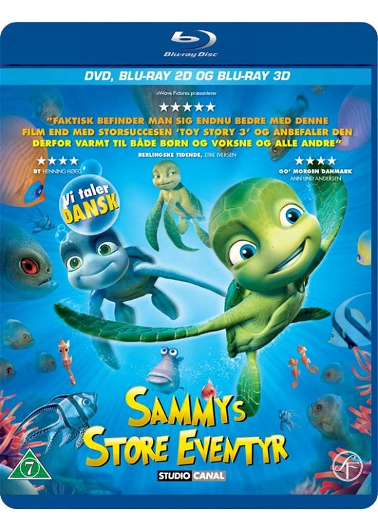 Cover for Sammys Store Eventyr [blu-ray 3d] (DVD) (2023)