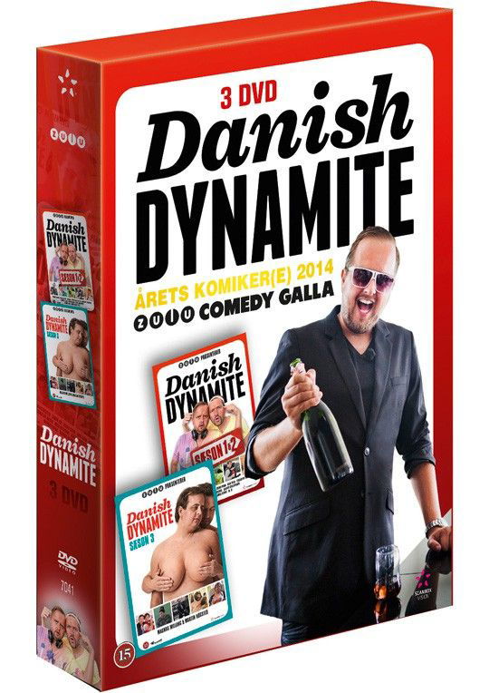 Cover for Danish Dynamite · Danish Dynamite 1-3 DVD S-t (DVD) (2014)