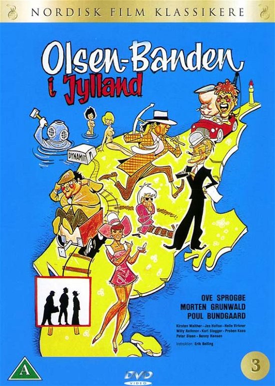 Cover for Olsen Banden  3 - I Jylland (DVD) (2003)