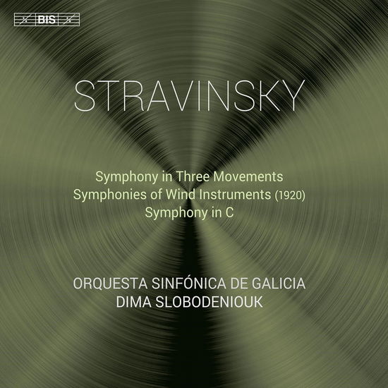 Cover for Orquesta Sinfonica de Galicia &amp; Dima Slobodeniouk · Igor Stravinsky: Symphonies, Volume I (CD) (2024)