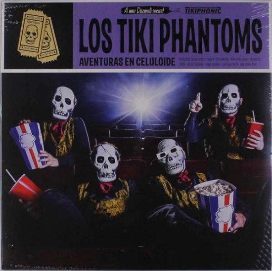 Cover for Los Tiki Phantoms · Aventuras En Celuloide (LP) (2019)
