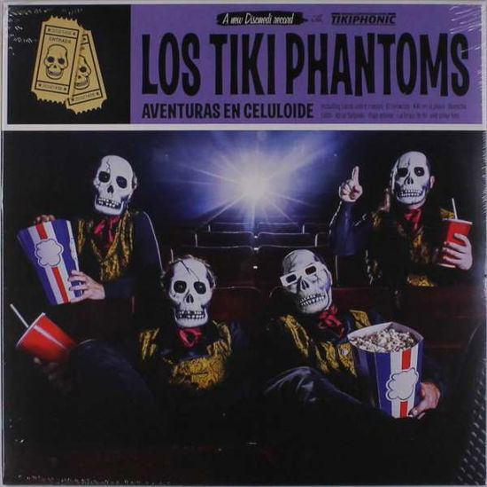 Cover for Los Tiki Phantoms · Aventuras En Celuloide (LP) (2019)