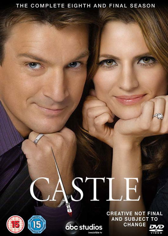 Cover for Castle Season 8 (DVD) (2016)