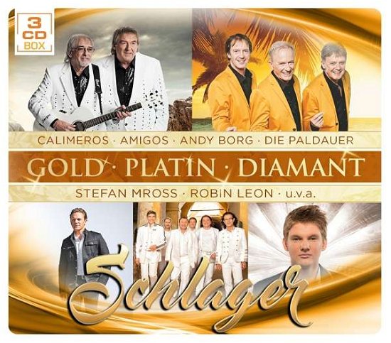 Schlager - Gold Platin Diamant - V/A - Musiikki - MCP - 9002986131410 - torstai 12. huhtikuuta 2018