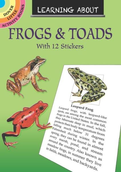 Cover for Sy Barlowe · Learning About Frogs and Toads - Little Activity Books (Pocketbok) (2021)