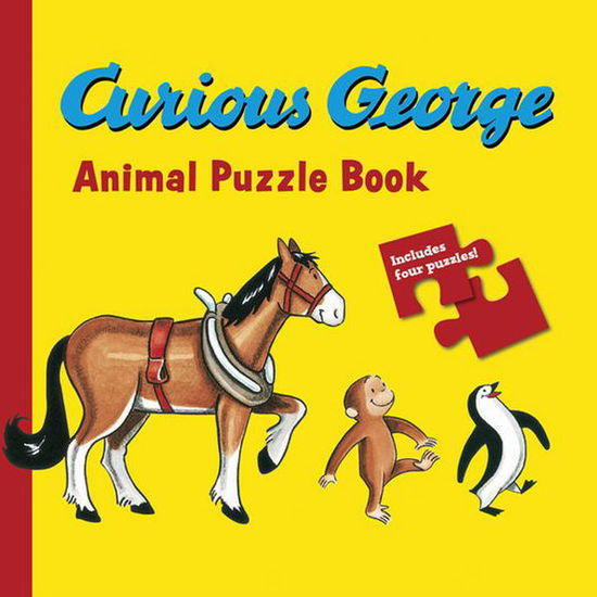 Cover for Margret Rey · Curious George Animal Puzzle Book (Kartongbok) (2011)