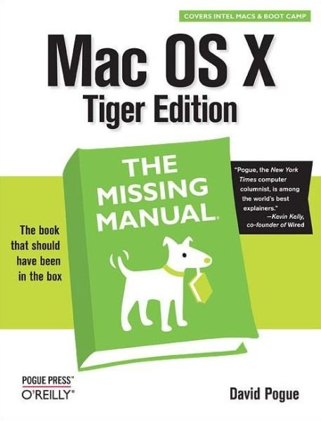 Mac OS X - David Pogue - Libros - O'Reilly Media - 9780596009410 - 16 de agosto de 2005